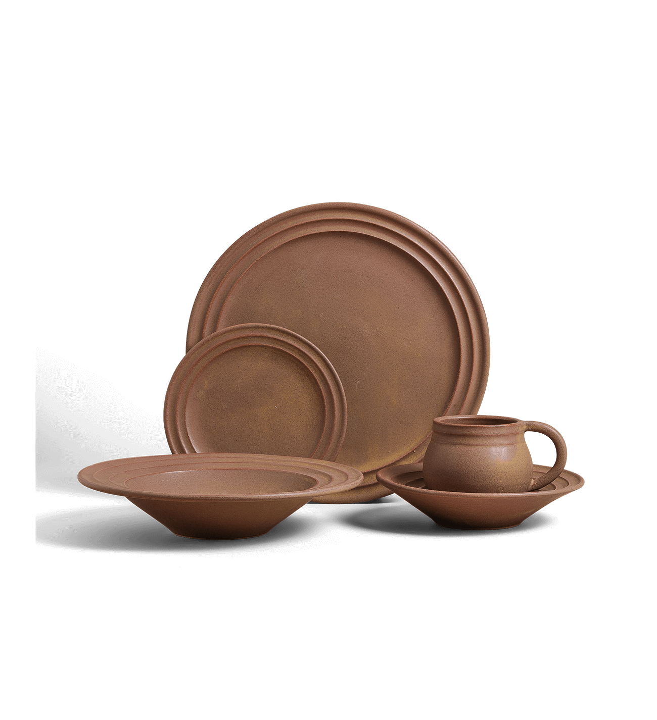 5-Piece Ripple Dinnerware Set - Image 3