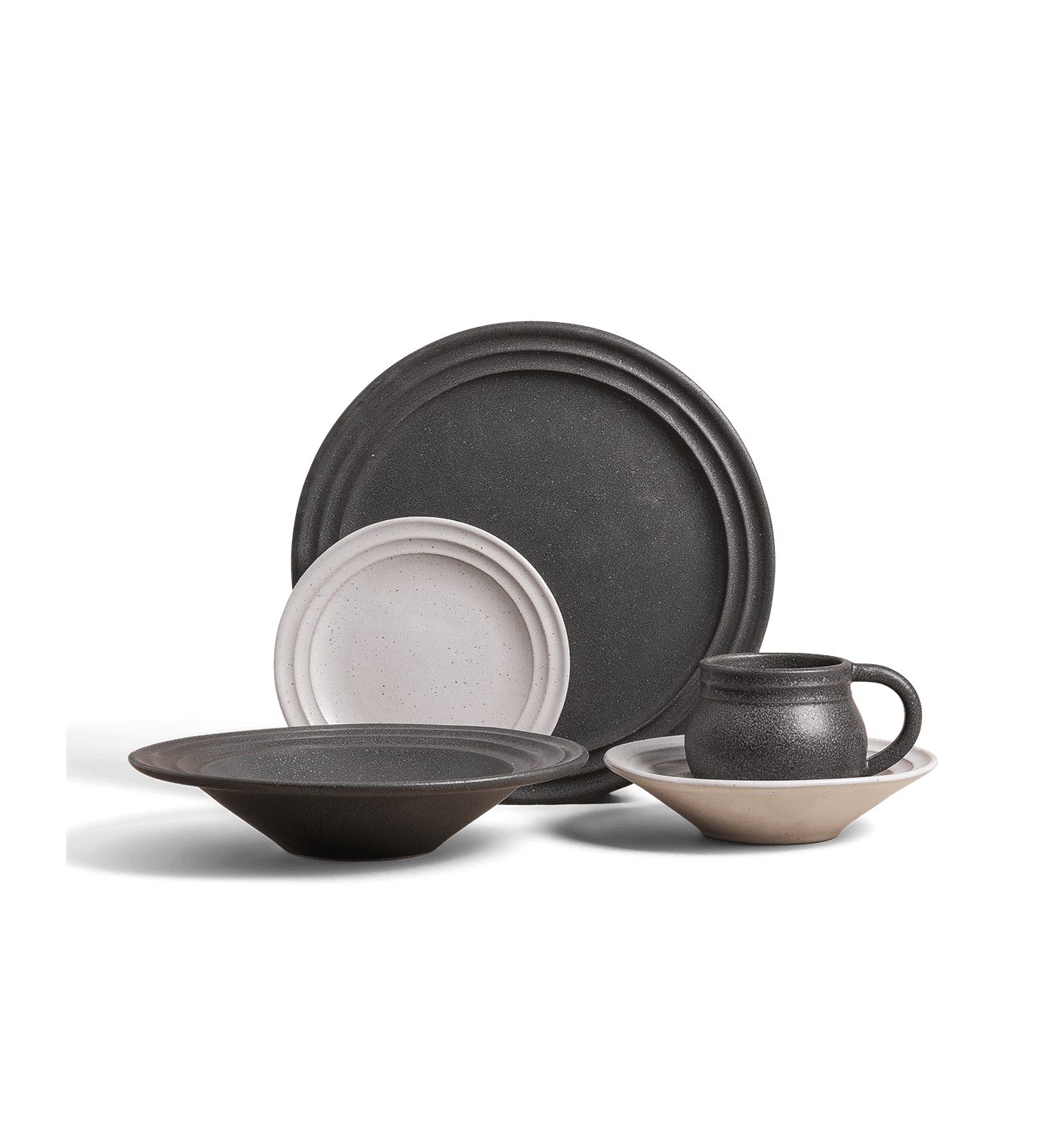 5-Piece Ripple Dinnerware Set - Image 5