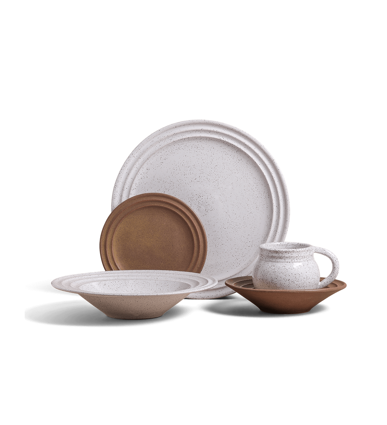 5-Piece Ripple Dinnerware Set - Image 6