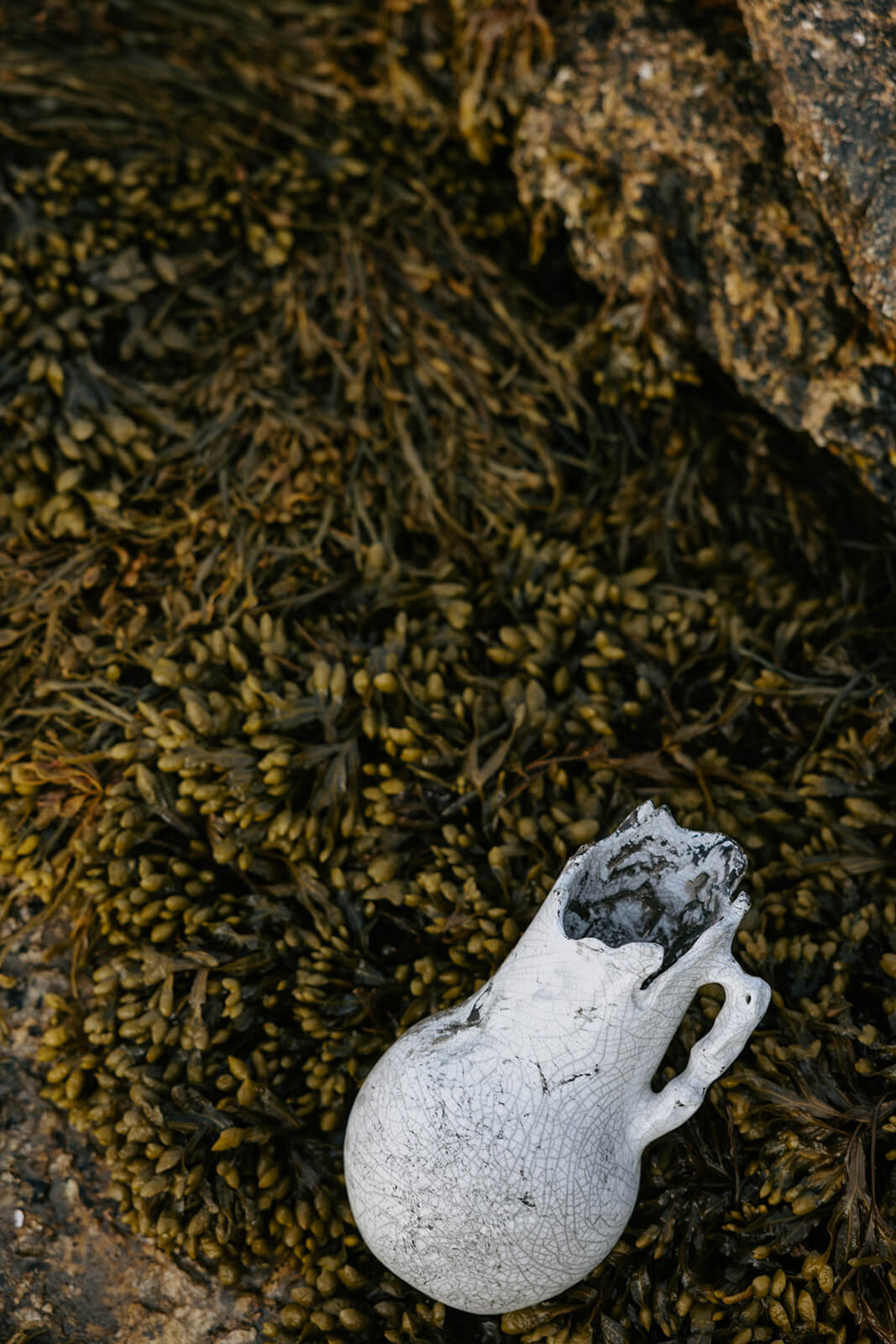 Raku Driftline Vessel No. 6 - Image 2