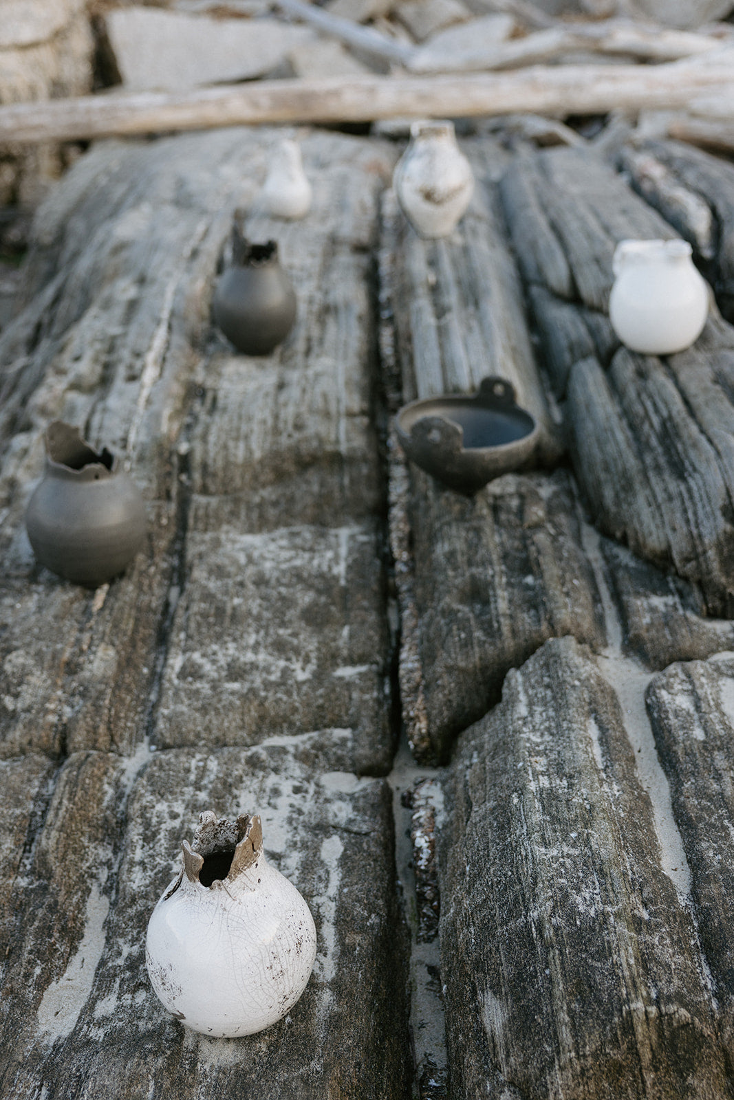 Raku Driftline Vessel No. 3 - Image 3
