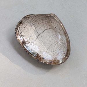 Raku Clam Shell